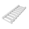 Charleston Linen Under Cabinet Wine Glass Rack 30"