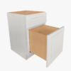 Craftsman Off-White Shaker Drawer File Base Cabinet 18"