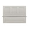 Craftsman Off-White Shaker Square Hood 42"