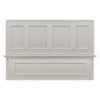 Craftsman Off White Shaker Craftsman Off-White Shaker Square Hood 48" with Fan and Liner
