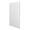 Craftsman White Shaker Shiplap Panel 96"W x 42"H
