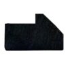 Craftsman Black Shaker Angle Light Rail Molding 96"