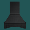 Craftsman Black Shaker Angle Hood 30"