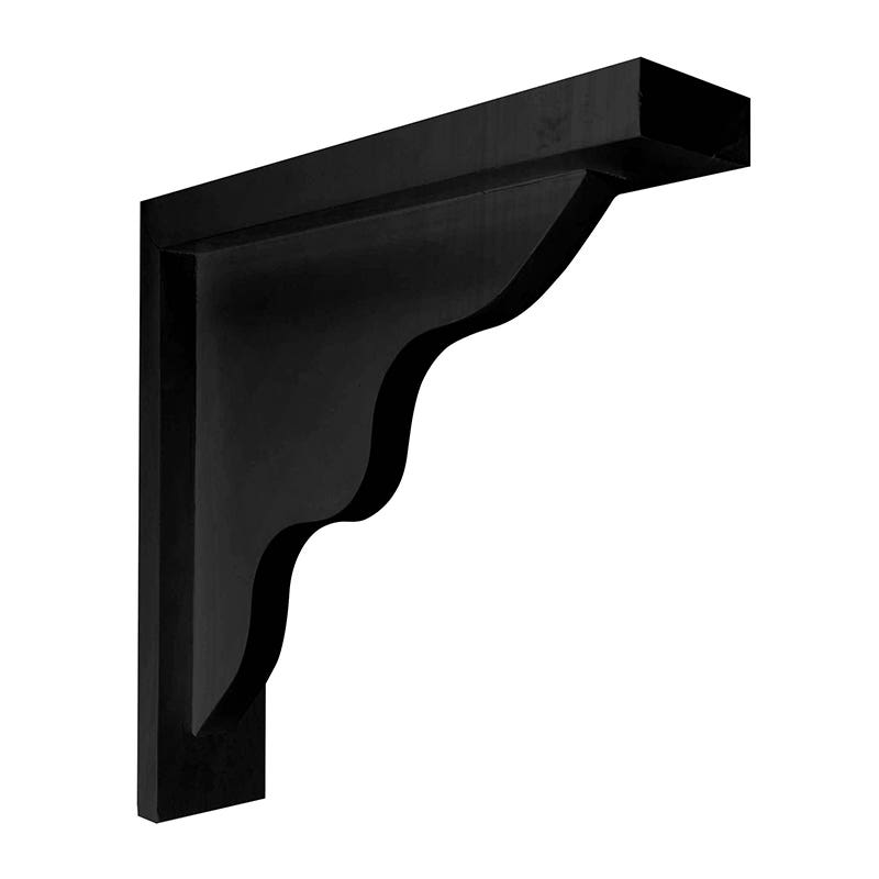 Craftsman Black Shaker CB9x9 - Corbel 9"