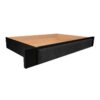 Craftsman Black Shaker Knee Drawer