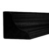 Craftsman Black Shaker Inside Corner Molding 96"