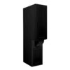 Craftsman Black Shaker Built-in Range Hood Spice Rack 9"W x 54"H