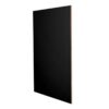 Craftsman Black Shaker Refrigerator End Panel 3/4"