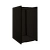 Craftsman Black Shaker Wall Depth Modification Kit with Matching Interior 30"H