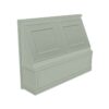 Craftsman Lily Green Shaker Range Hood Front 30" with Fan and Liner