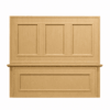 Craftsman Natural Shaker Square Hood 42"