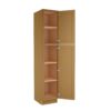 Craftsman Natural Shaker Vanity Linen Utility Cabinet 18"W x 80"H