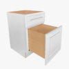 Craftsman White Shaker Drawer File Base Cabinet 18"