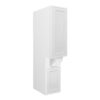 Craftsman White Shaker Built-in Range Hood Spice Rack 9"W x 60"H