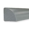 Grey Shaker Elite Quarter Round Molding 96"W