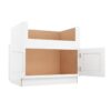 Key Largo White Farm Sink Base 36"