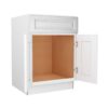 Key Largo White Vanity Sink Base Cabinet 24"
