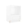 Colorado White Shaker Microwave Base