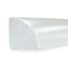 Craftsman White Shaker Quarter Round Molding 96"