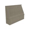 Craftsman Mocha Shaker Range Hood Front 30"