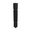 Craftsman Black Shaker Leg Post 5"W x 42"H