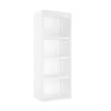 Colorado White Shaker Book Case