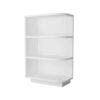 Colorado White Shaker Base End Shelf