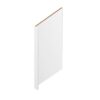 White Shaker Elite Dishwasher End Panel 3"