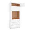 Colorado White Shaker Oven Cabinet