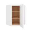 Colorado White Shaker Wall Diagonal Corner 27"