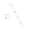 York Linen Classic Split Post Leg 36"