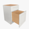Shaker Off-White Drawer File Base Cabinet 18"