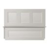 Shaker Off-White Square Hood 42"
