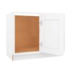 Colorado White Shaker Blind Base Full Height Door