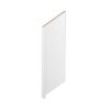 Colorado White Shaker REP1.596 - Refrigerator End Panel 1.5"