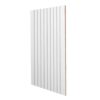 Colorado White Shaker Shiplap Panel 96"W x 42"H