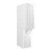 White Shaker Elite Built-in Range Hood Spice Rack 9"W x 54"H