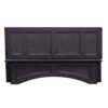 York Driftwood Grey Square Hood 48" with Fan and Liner