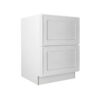 Craftsman White Shaker 2 Drawers