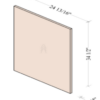 Glossy White - Base Decorative Panels