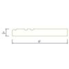 Escada Honey Maple - Base Furniture Molding