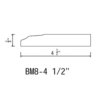 Escada Honey Maple - Base Molding