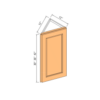 Escada Honey Maple - End Corner Wall