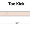 Glossy White - Toe Kick