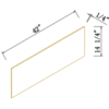 Escada Honey Maple - Wall Skin Panel