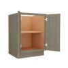 Craftsman Mocha Shaker Full Height Double Door