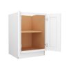 Craftsman White Shaker Full Height Double Door