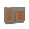 Mocha Shaker Blind Base Corner (Reversible)