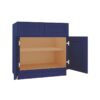 Navy Blue Shaker 2 Door 2 Drawer