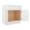 Charleston Linen Vanity Sink Base 2 Doors 2 False Drawers